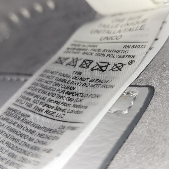 NWT GAP Crossbody Saddle Bag in Grey - Picture 12 of 13